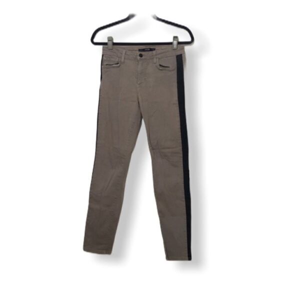 Joe's SZ 28 skinny jeans with a black stripe - Picture 1 of 5